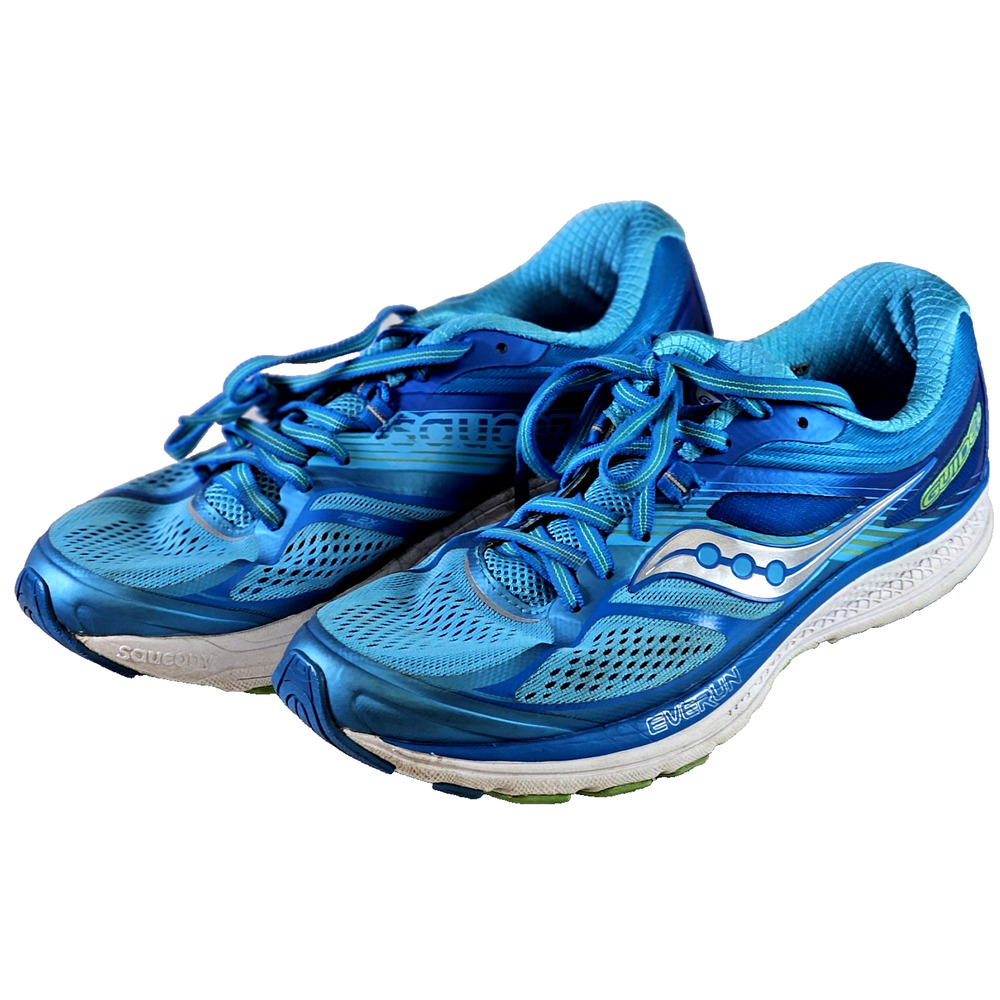 Saucony Guide 10 Women's Everun Shoes Running Sneakers Tennis Athletic Blue 9.5